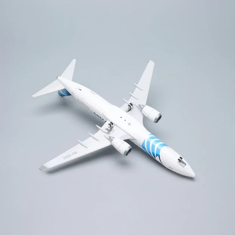 AIRPLANE DIECAST EGYPTAIR SU-GDR BOEING 737-800 WITH LED LIGHT DISPLAY 47CM