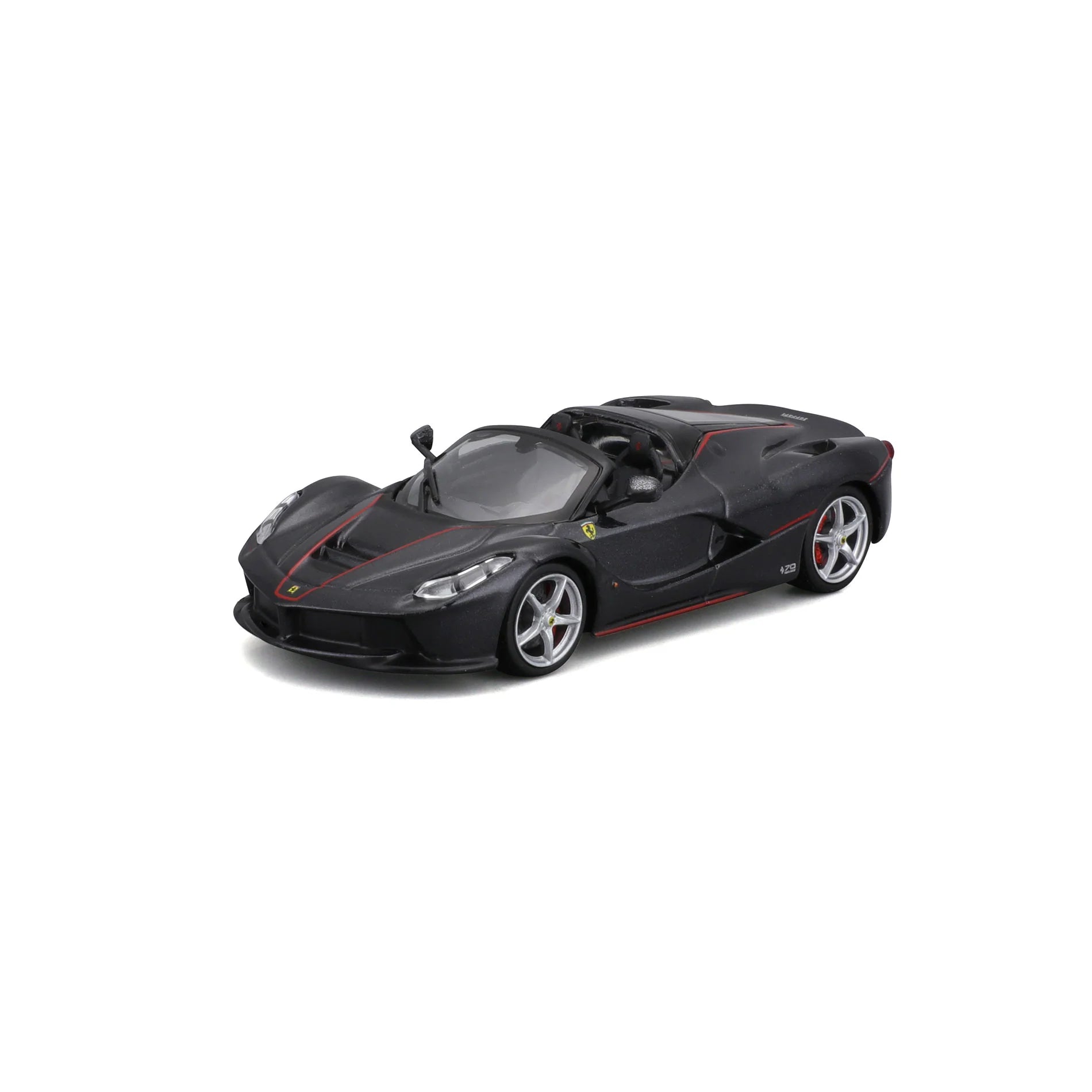 18-36907 BK - Bburago - 1:43 - Ferrari Signature - LaFerrari Aperta - Black met