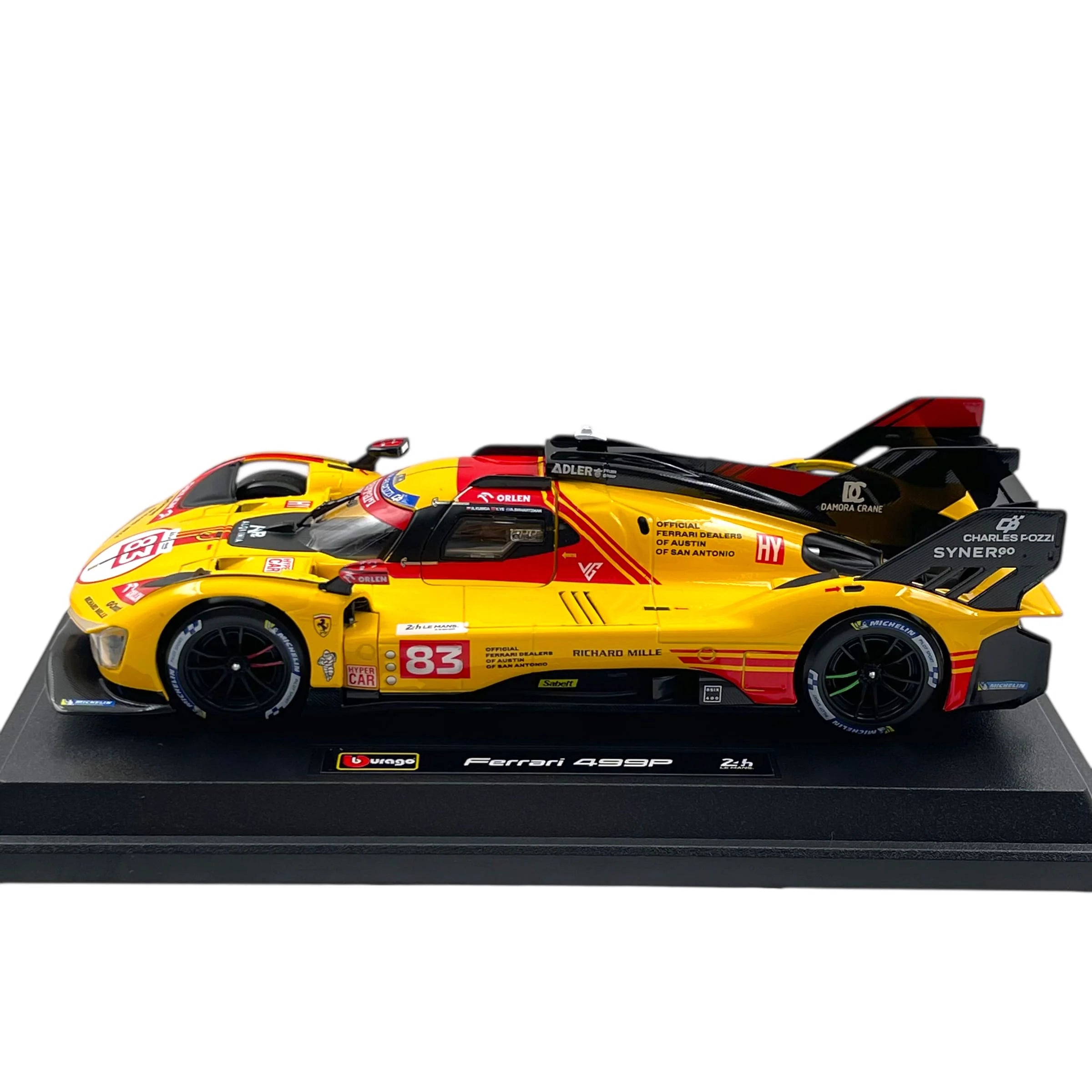 BBURAGO FERRARI 499P 1/24 DIECAST MODEL CAR (18-26313)