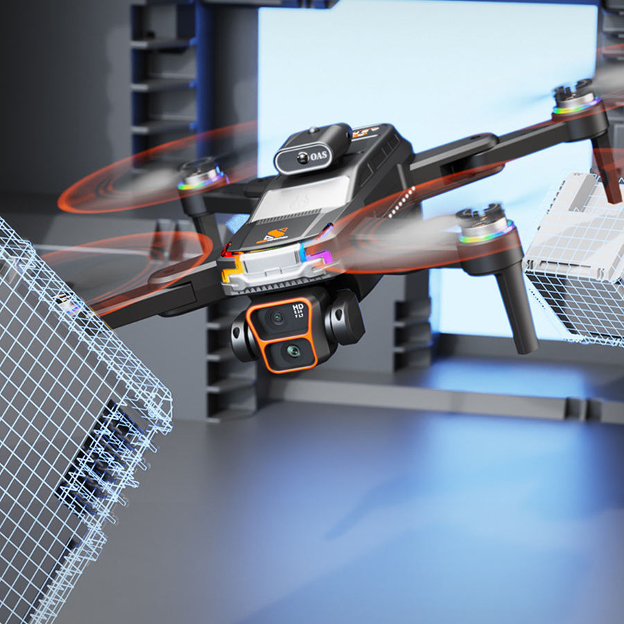 JS39P HD CAMERA TOY DRONE WITH DIGITAL DISPLAY AND BRUSHLESS MOTOR