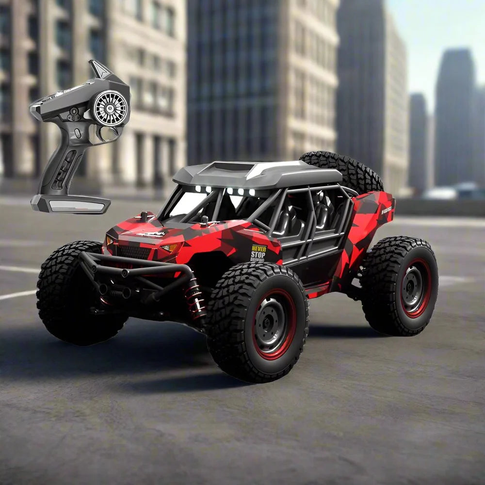TOP RACING SERIES ADVENTURER 4WD 1/16 HIGH-SPEED RACING CAR. SCY16106-RED