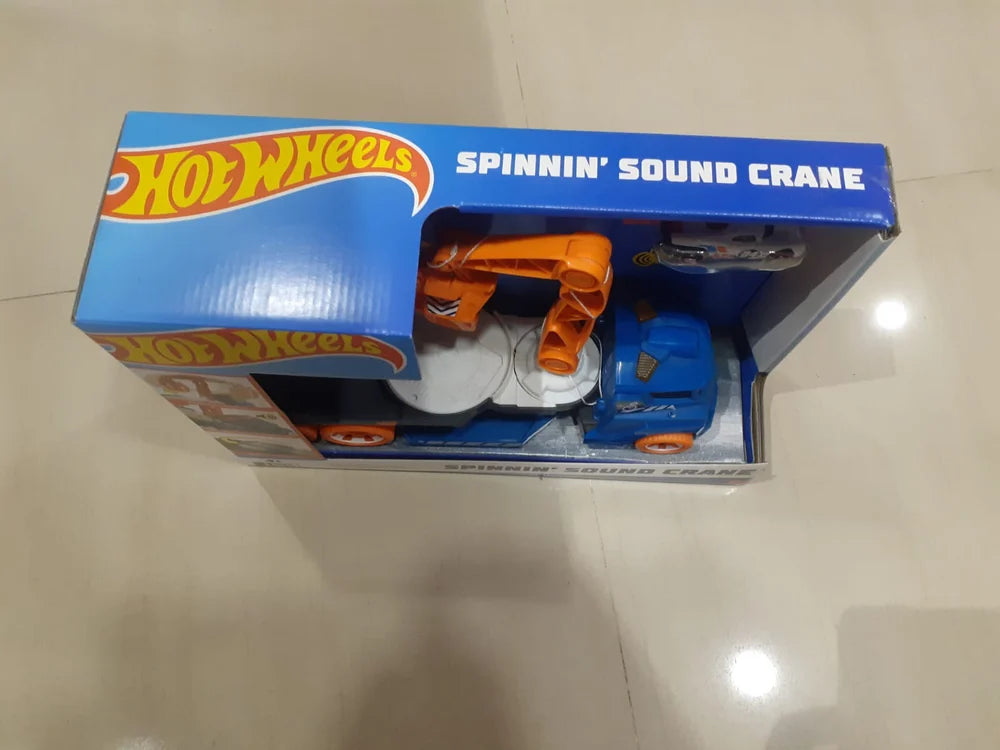 HOT WHEELS SPINNING SOUND CRANE-IE (PRODUCT NO:DJC70)