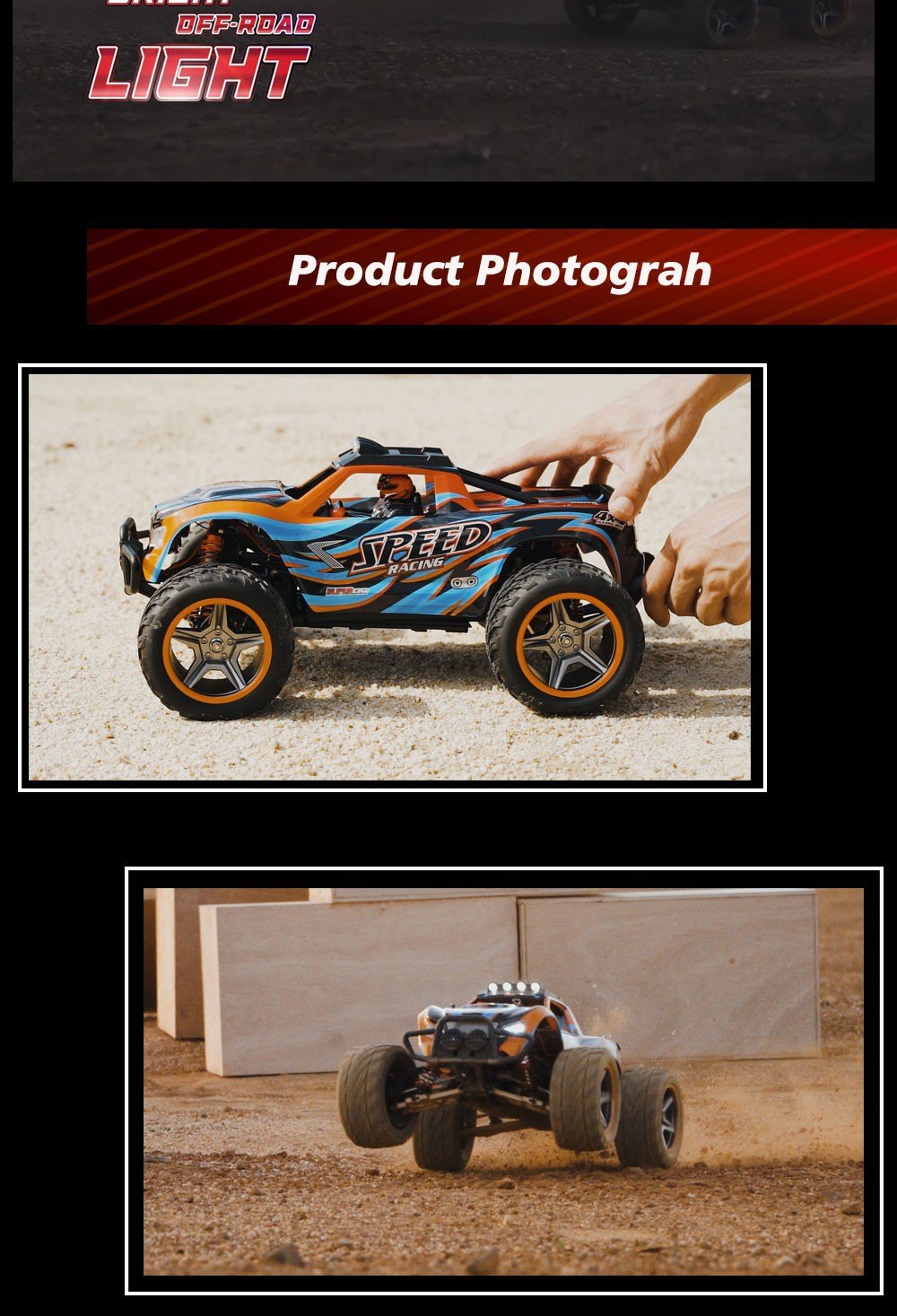 WLTOYS 104009 1:10 2.4G RACING RC CAR 45KM/H 4WD LARGE ALLOY ELECTRIC CRAWLER