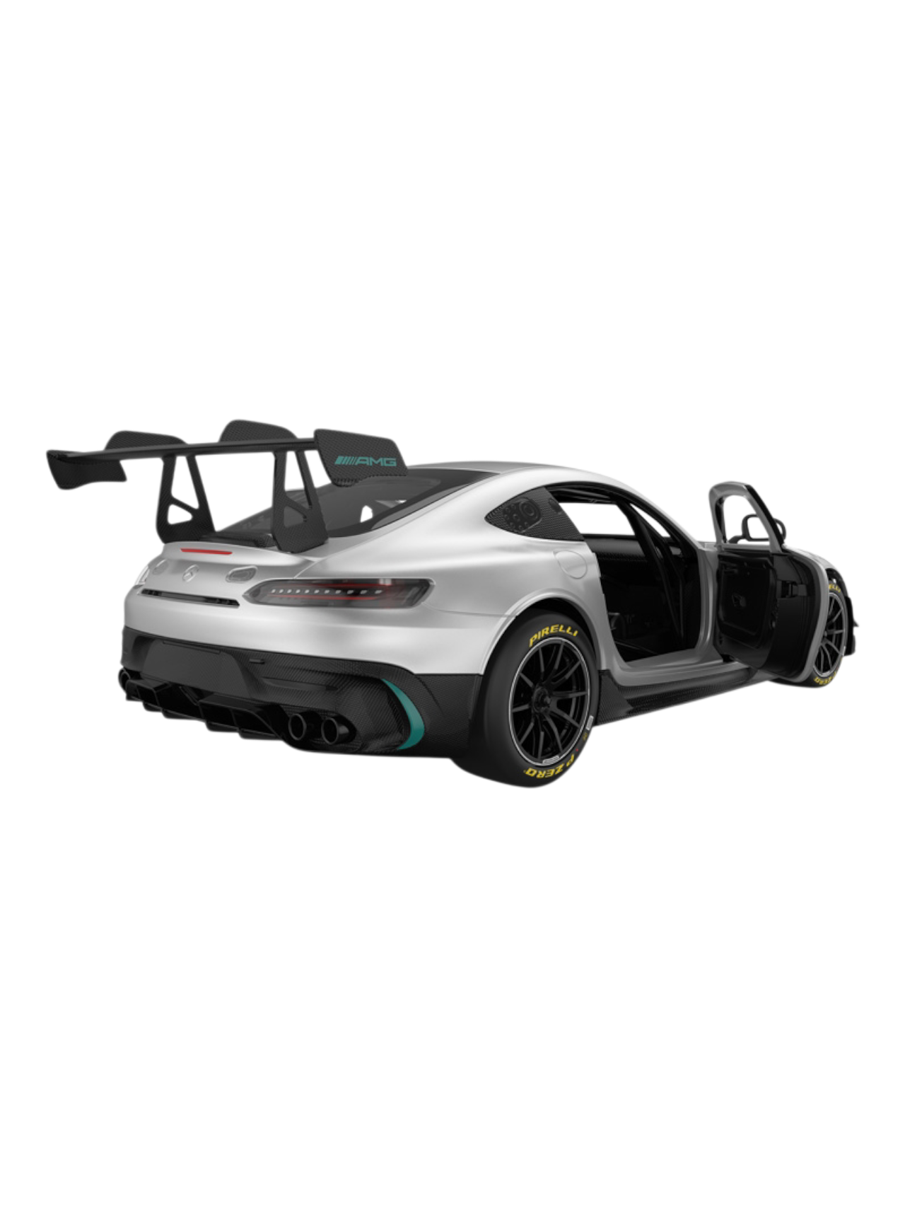 RASTAR MERCEDES-AMG GT2 10230 RC CAR 1/24 SCALE (SILVER)