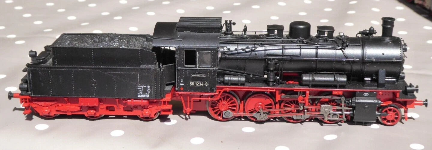 LILIPUT H0 L131561 MABSTAD 1/87 SCALE FREIGHT LOCOMOTIVE WITH TENDER BR 56 444 OF THE DB BACHMANN EUROPE PLC
