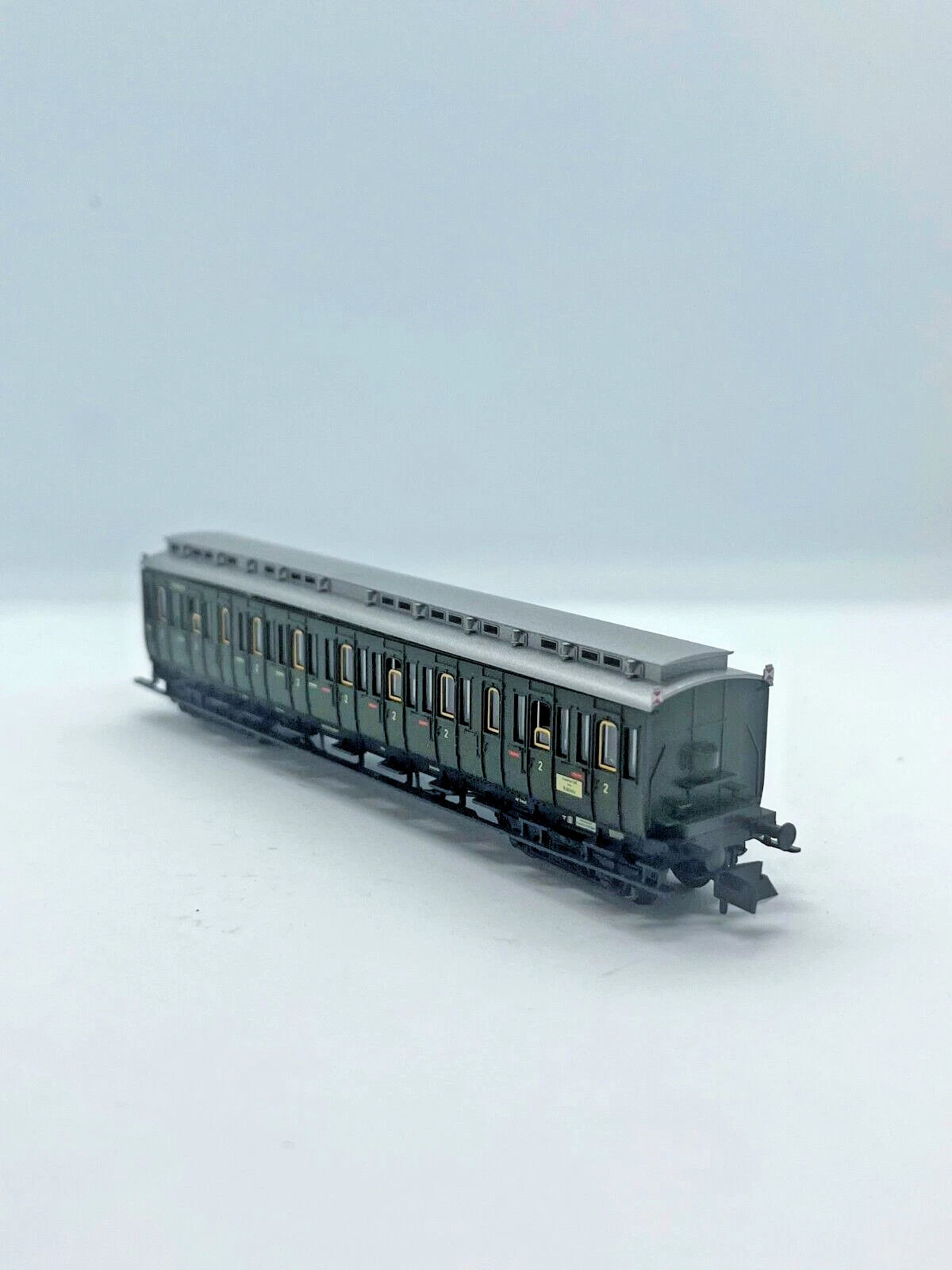FLEISCHMANN HO 8046 K 2ND CLASS COMPARTMENT COACH B4 041843 FFM OF THE DB