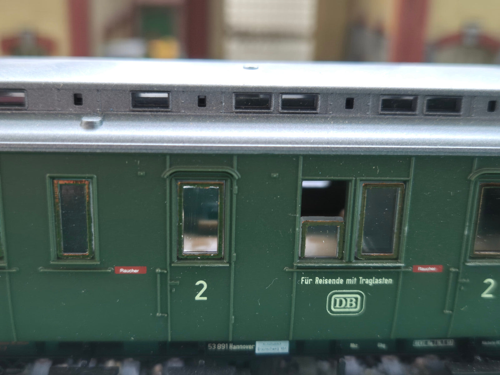 ROCO HO 44221A / 44512 PASSENGER TRAIN CAR 53891