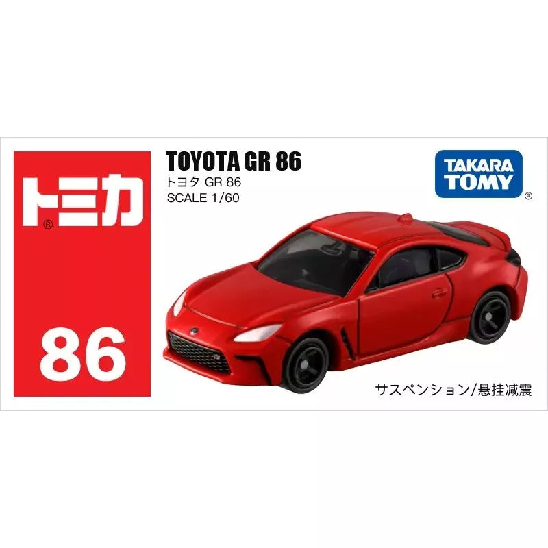 TAKARA TOMY TOYOTA GR 86 1/60 SCALE NO:86