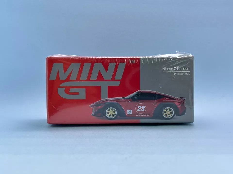 MINI GT 1/64 SCALE NISSAN Z PANDEM (PASSION RED) NO:722