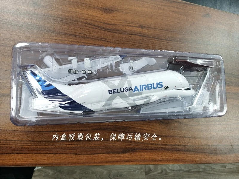 DIE CAST AIRBUS BELUGA A330-743L 1:150 SCALE TRANSPORT PLANE MODEL