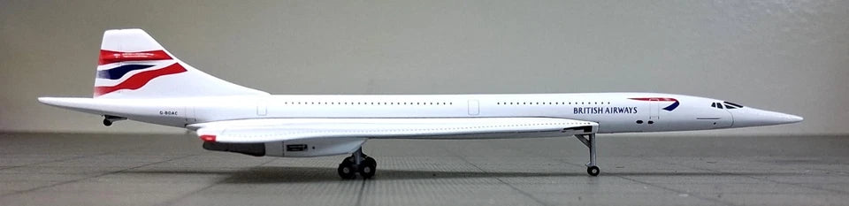 DIE CAST AIRPLANE GEMINI JETS 1:400 SCALE  BRITISH AIRWAYS CONCORDE