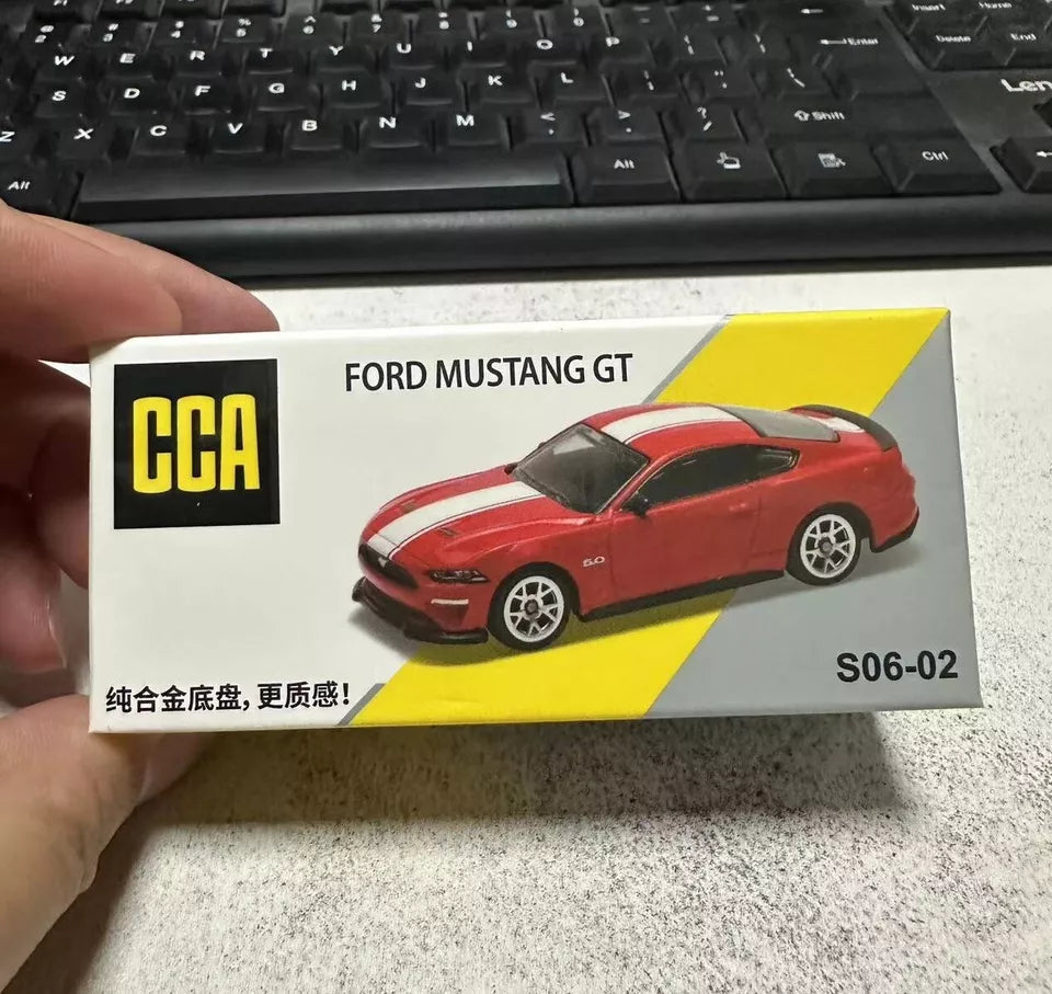 CCA FORD MUSTANG GT 1:64 NO: S06-02 (RED)