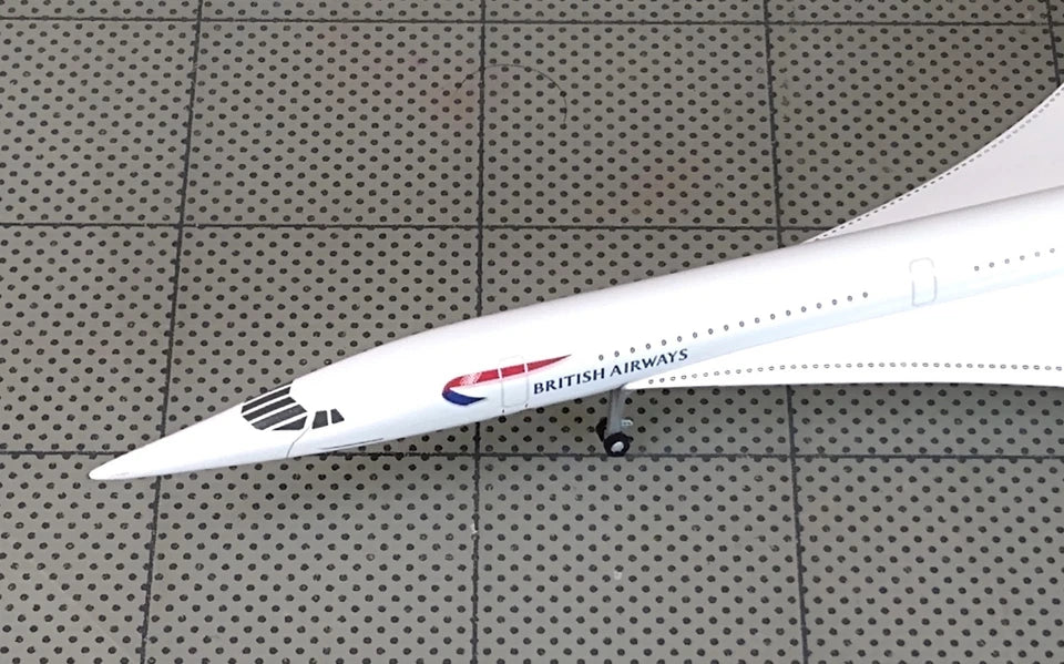 DIE CAST AIRPLANE GEMINI JETS 1:400 SCALE  BRITISH AIRWAYS CONCORDE