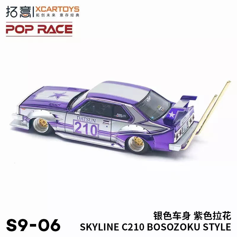 XCARTOYS SKYLINE C210 BOSOZOKU STYLE S9-06 1/64