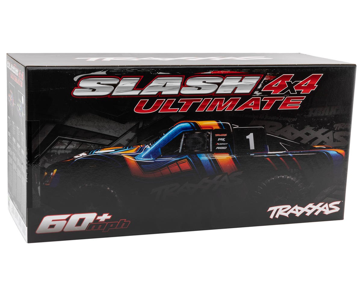 Traxxas Slash 4X4 Ultimate Brushless RTR 1/10 Scale 4WD Short Course Truck – Orange