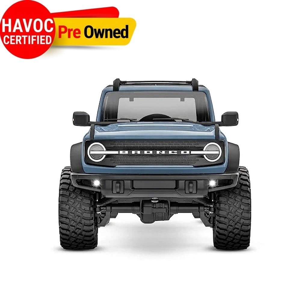 TRAXXAS BRONCO TRX4M 1/18 SCALE 4WD ROCK CRAWLER WITH FORD BRONCO BODY 97074-1