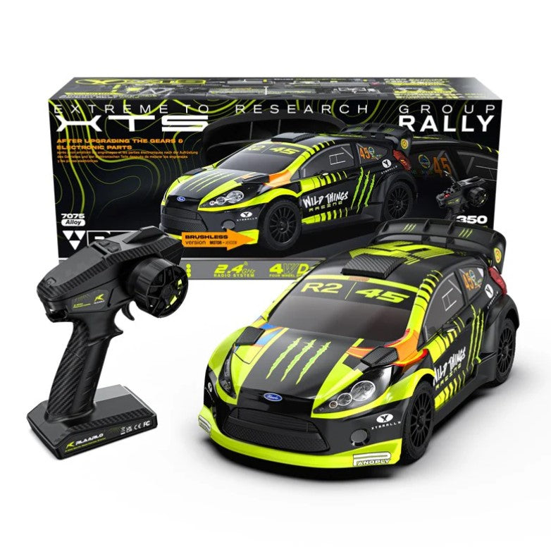RLAARLO XTS-F10L CARBON  1/10 BRUSHLESS RTR 4WD RC RALLY CAR