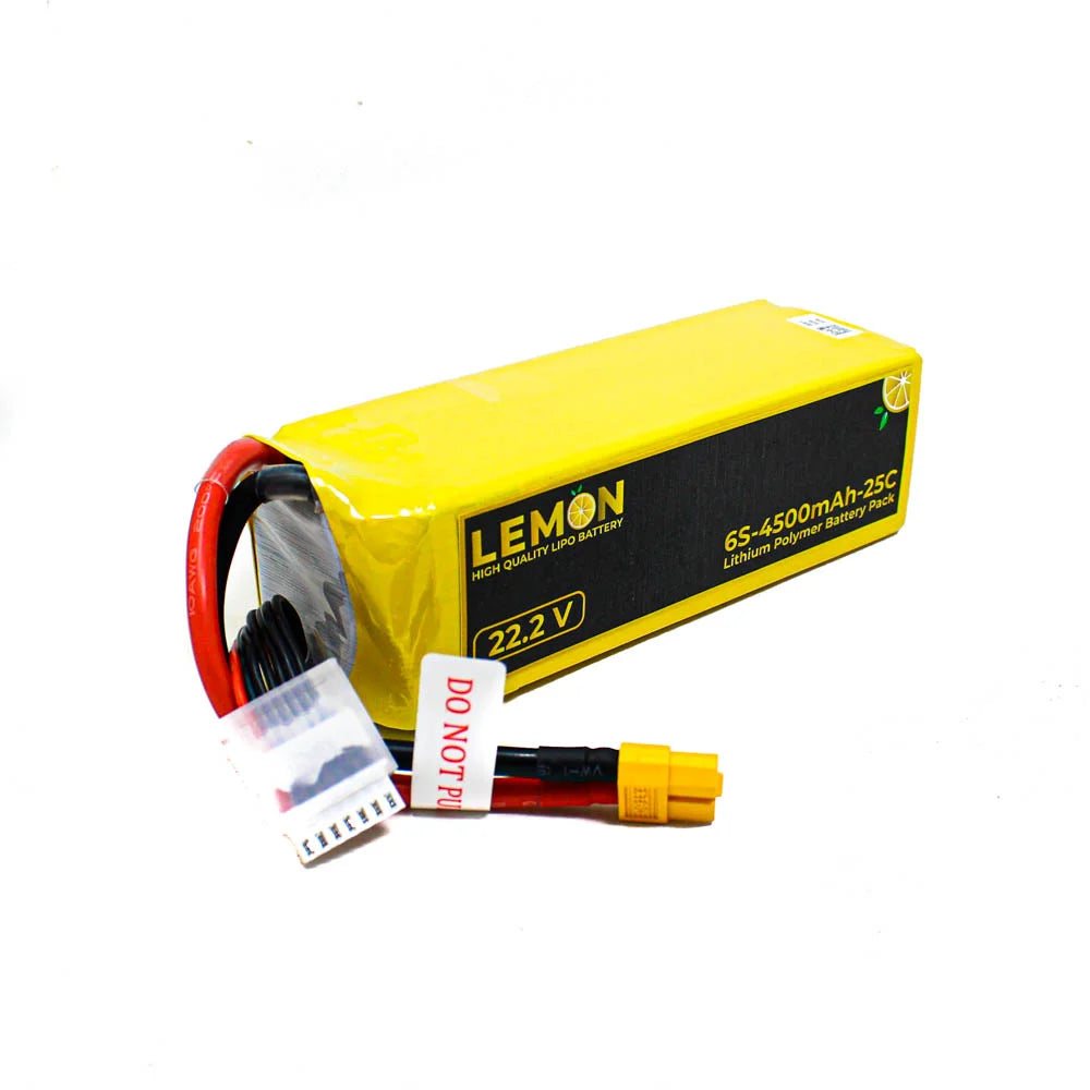 Lemon LIPO 4500mAh 6S 25C/50C Lithium Polymer Battery Pack