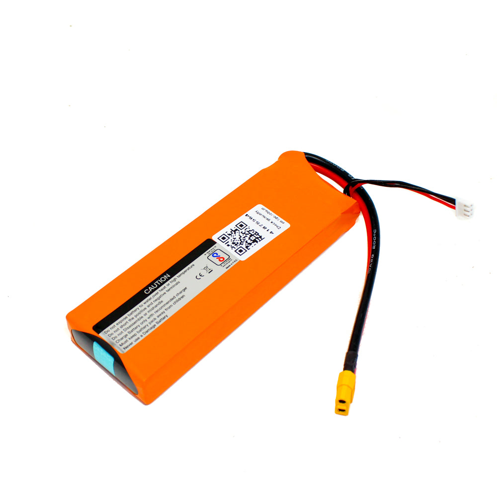 Orange 10000mAh 2S 35C (7.4 V) Lithium Polymer Battery Pack (Li-Po)