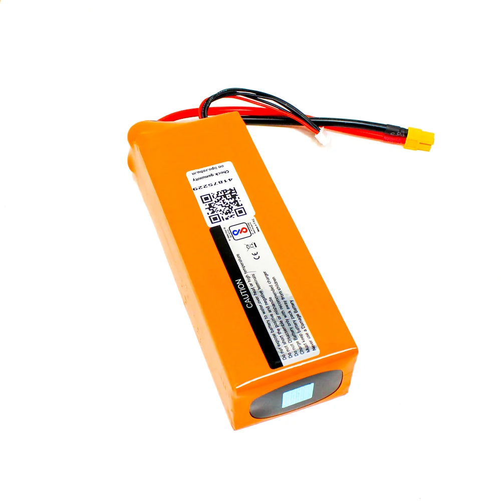 Orange 10000mAh 4S 25C (14.8 V) Lithium Polymer Battery Pack (Li-Po)