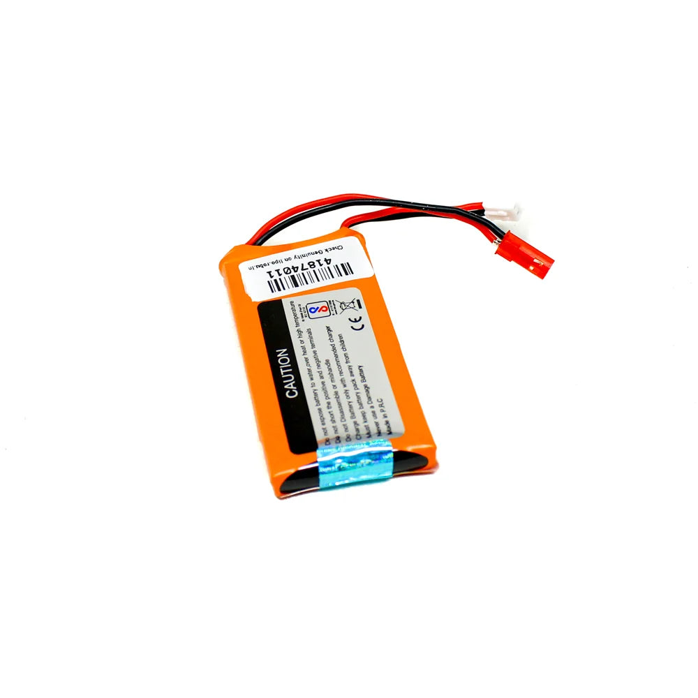 Orange 1500mAh 1S 25C (3.7 V) Lithium Polymer Battery Pack (Li-Po)