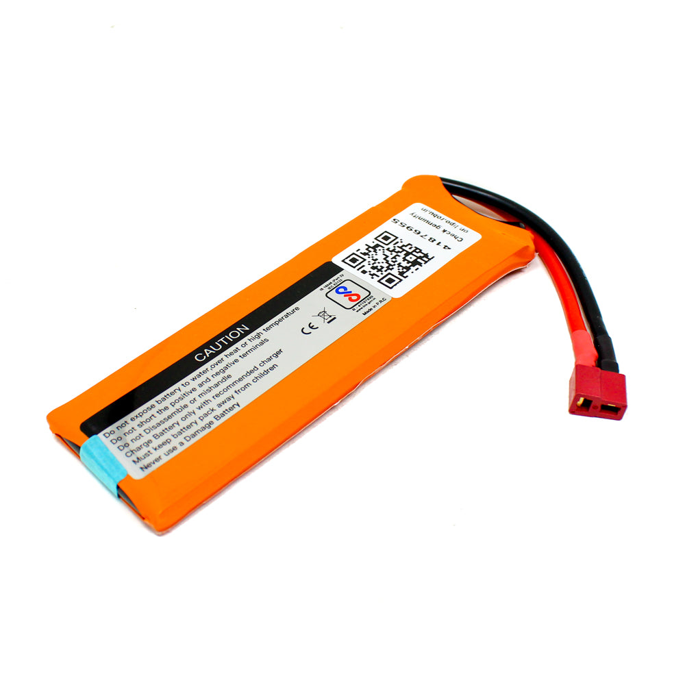 Orange 3300mAh 1S 25C (3.7 V) Lithium Polymer Battery Pack (Li-Po)