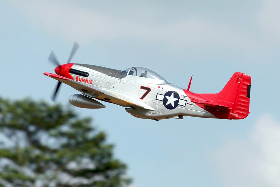 FMS 1700MM (66.9") P51D MUSTANG -RED TAIL PNP