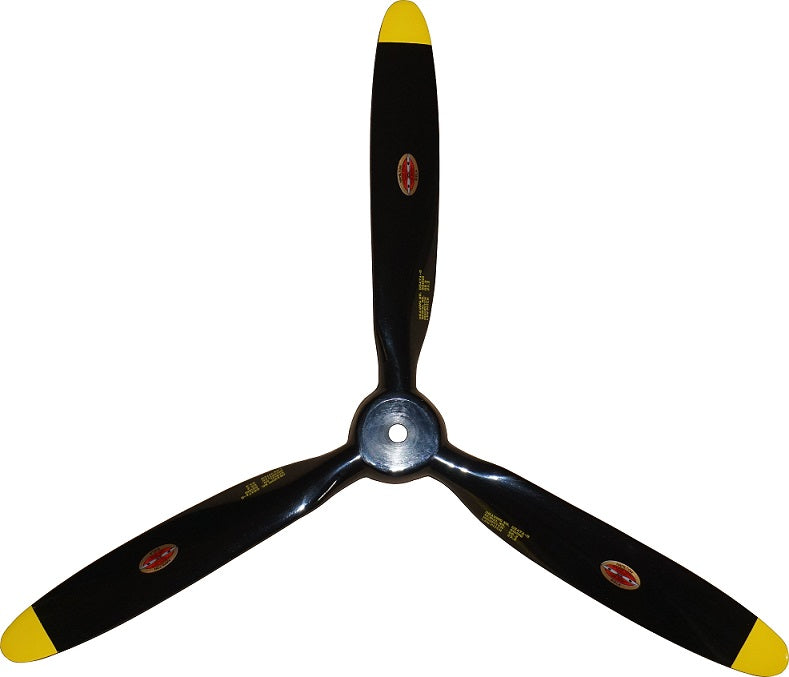 XOAR 3 Blade WWII Propeller 12" x 6