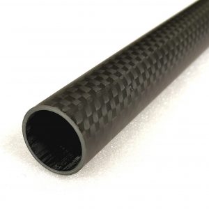 Carbon Fibre Tube (Hollow) 40mm x 38mm x 1000mm 3K
