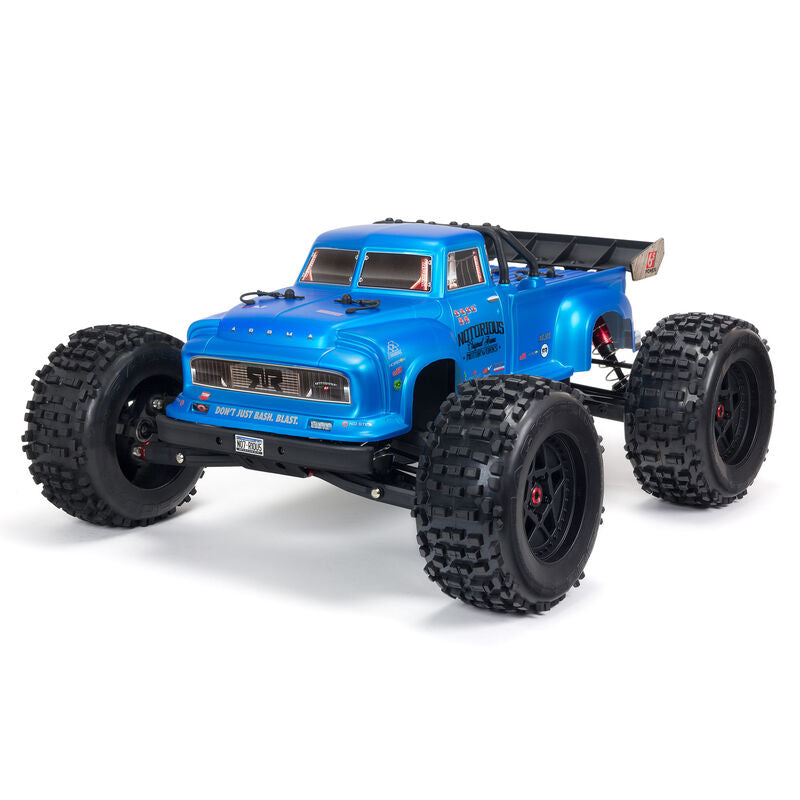 Arrma Ara8611 V5T2 Notorious 4Wd 1/8 Stunt Rc Truck Blue