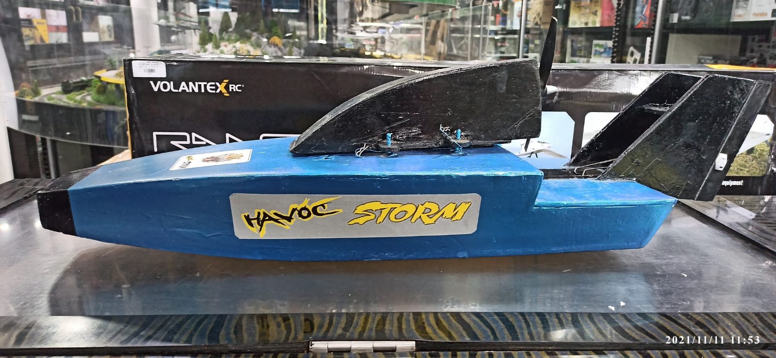 HAVOC STROM AIR BOAT BLUE (QUALITY PRE OWNED)