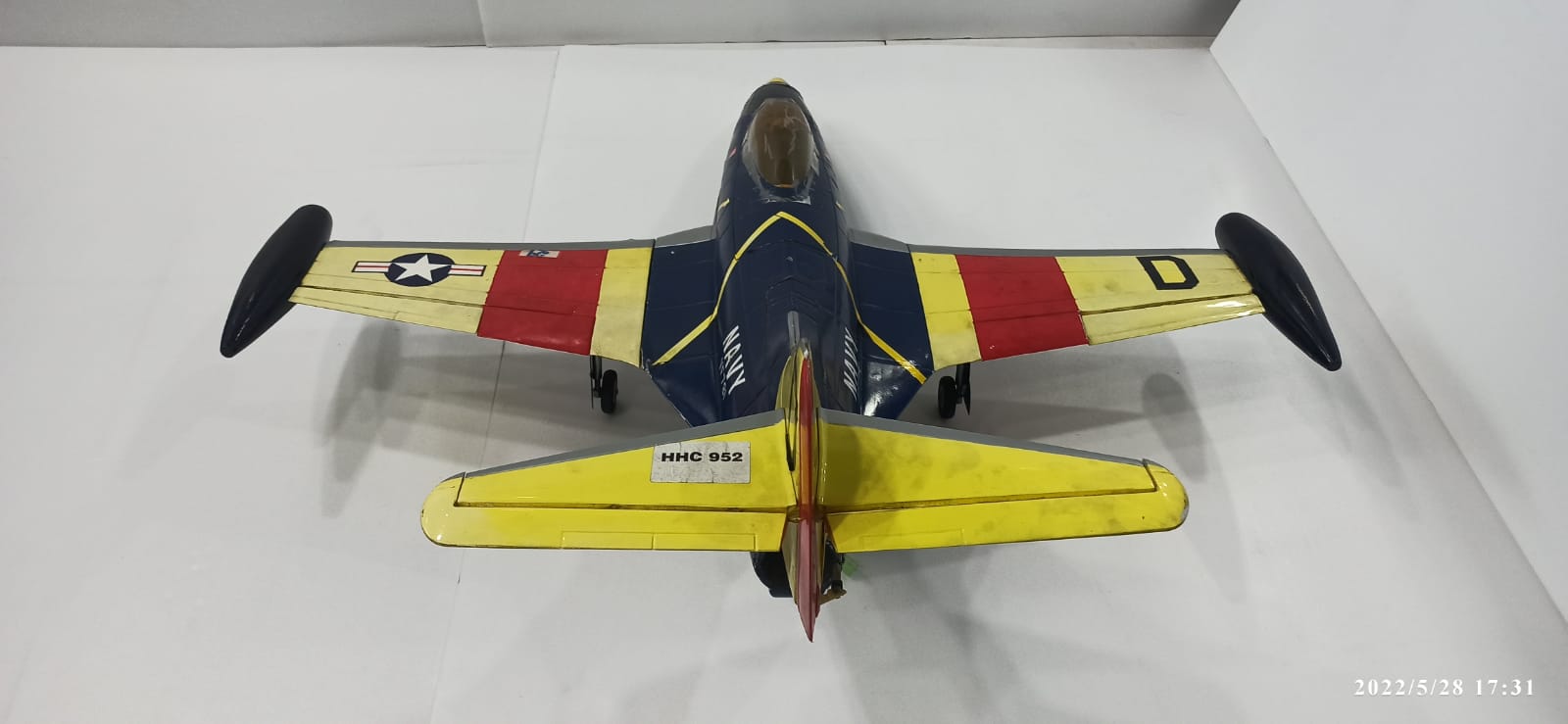 NAVY PHANTHAM-RTF-SMALL WITH DUCTED MOTOR RC PLANE (QUALITY PRE OWNED)