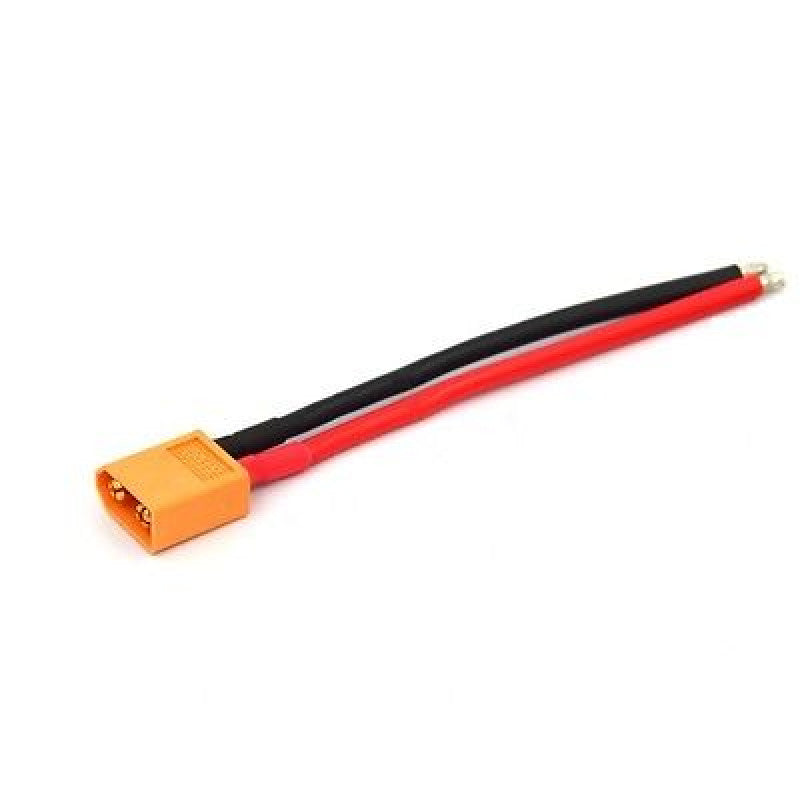 SafeConnect XT60 Male with 14AWG Silicon Wire 10cm-1Pcs