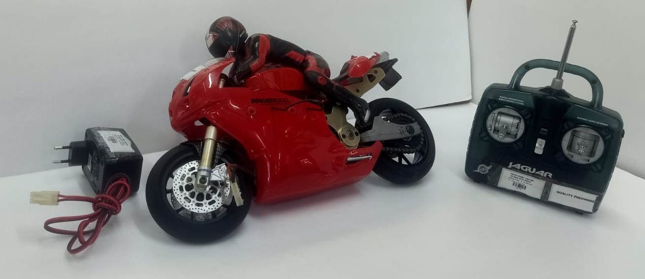 Thunder Tiger Ducati 999r RC Electric roller 1/5 motorbike motorcycle without box- QUALITY PRE OWNED