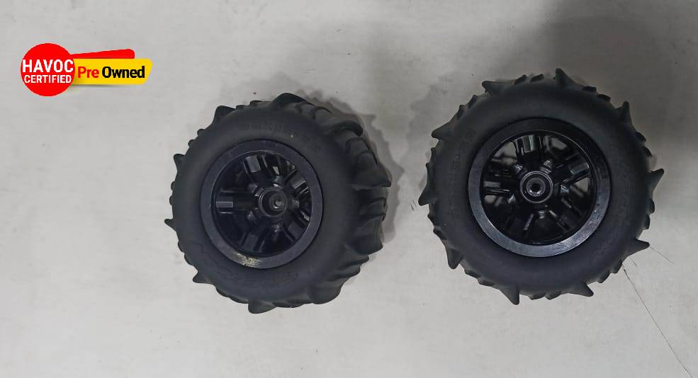 Typhoon Rc Car Wheels (2Pc)- (Quality Pre Owned)