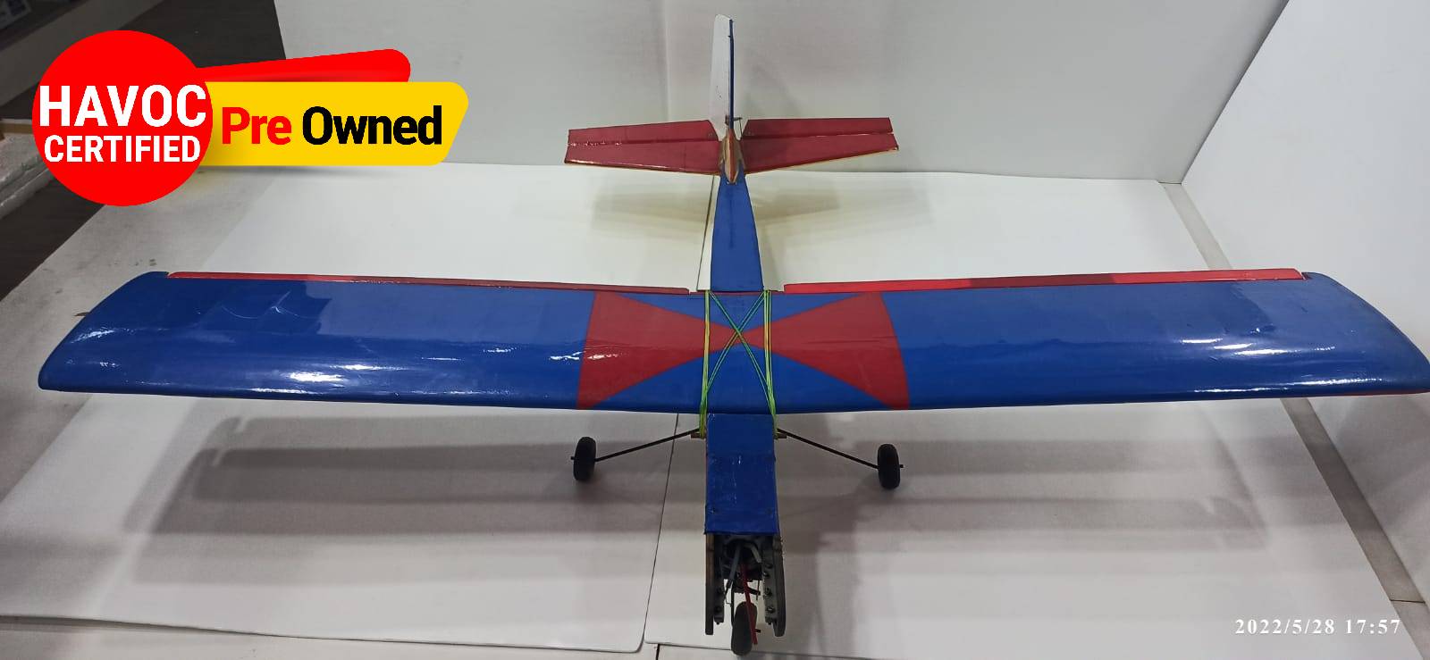 TRAINER 60 HIGH WING RC PLANE (QUALITY PRE OWNED)