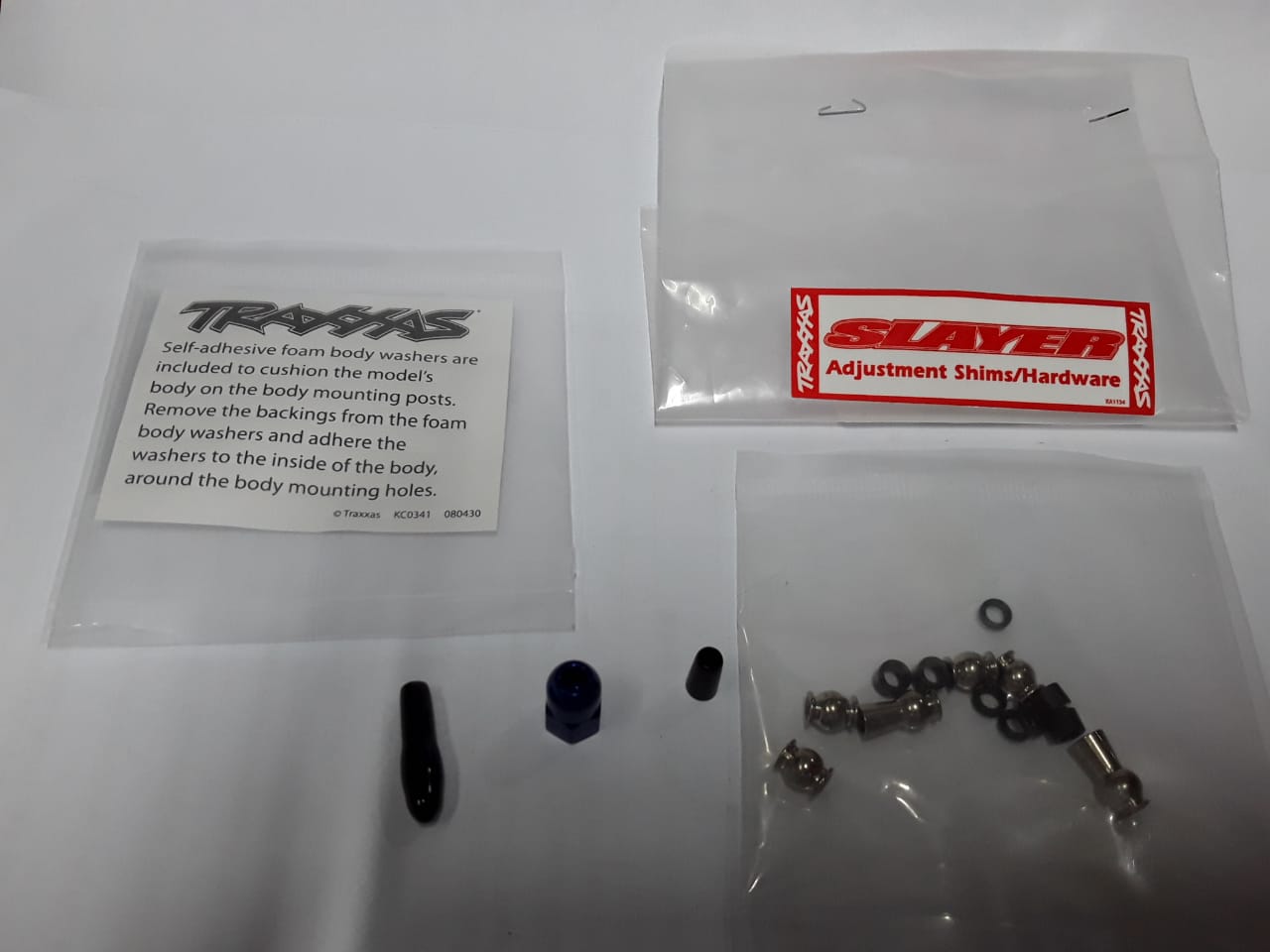 Traxxas Slayer Adjustment Shims/Hardware Ka1134