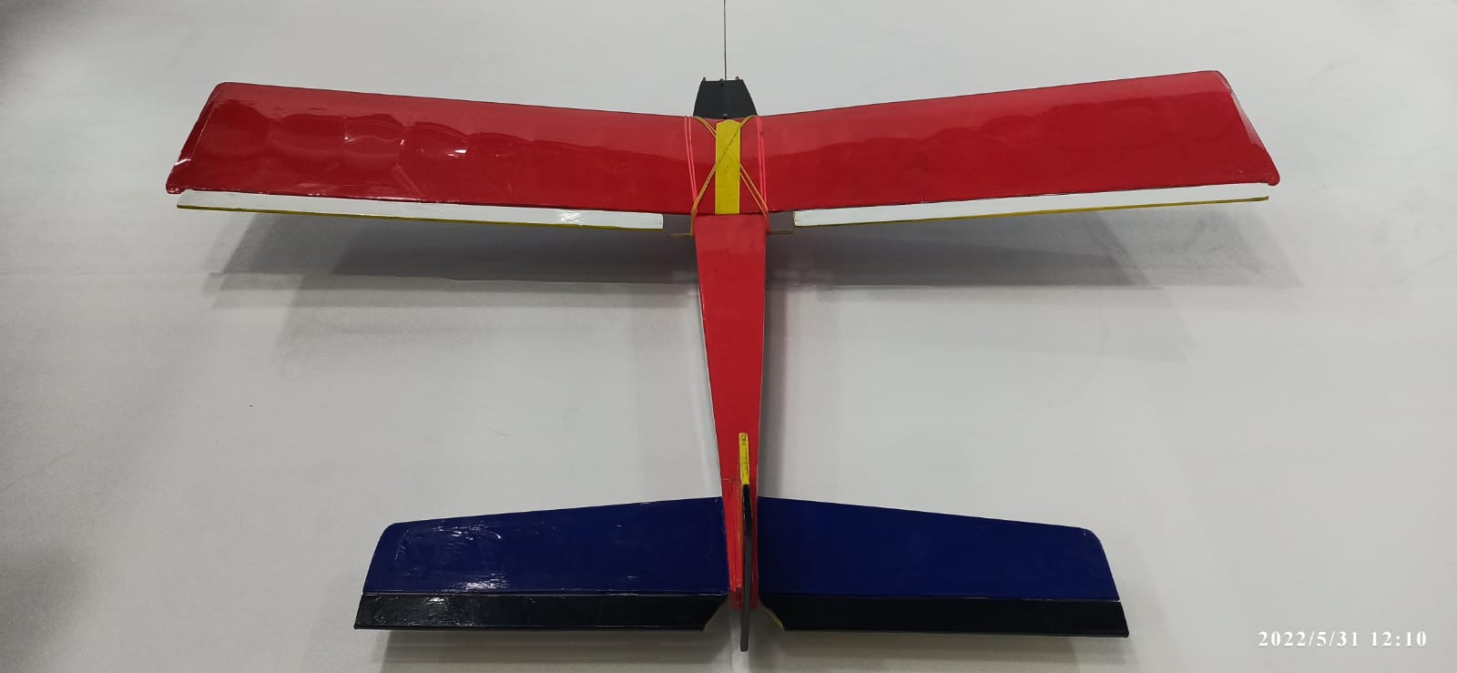 Rc Airplane Electric Premiere Balsa Kit Red & Blue