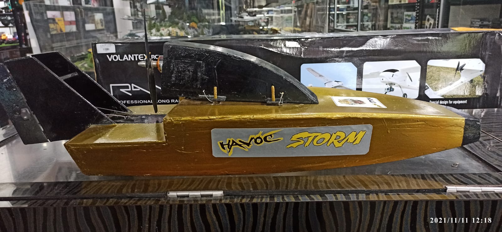HAVOC STROM AIR BOAT YELLOW (QUALITY PRE OWNED)