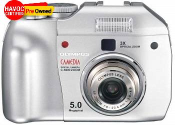 OLYMPUS CAMERA WITHOUT BATTERY & CHARGER(QUALITY PREOWNED)