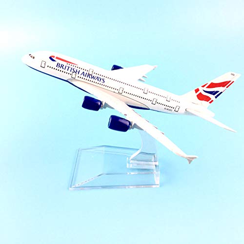 Airplane Diecast British Airways A380 16Cm