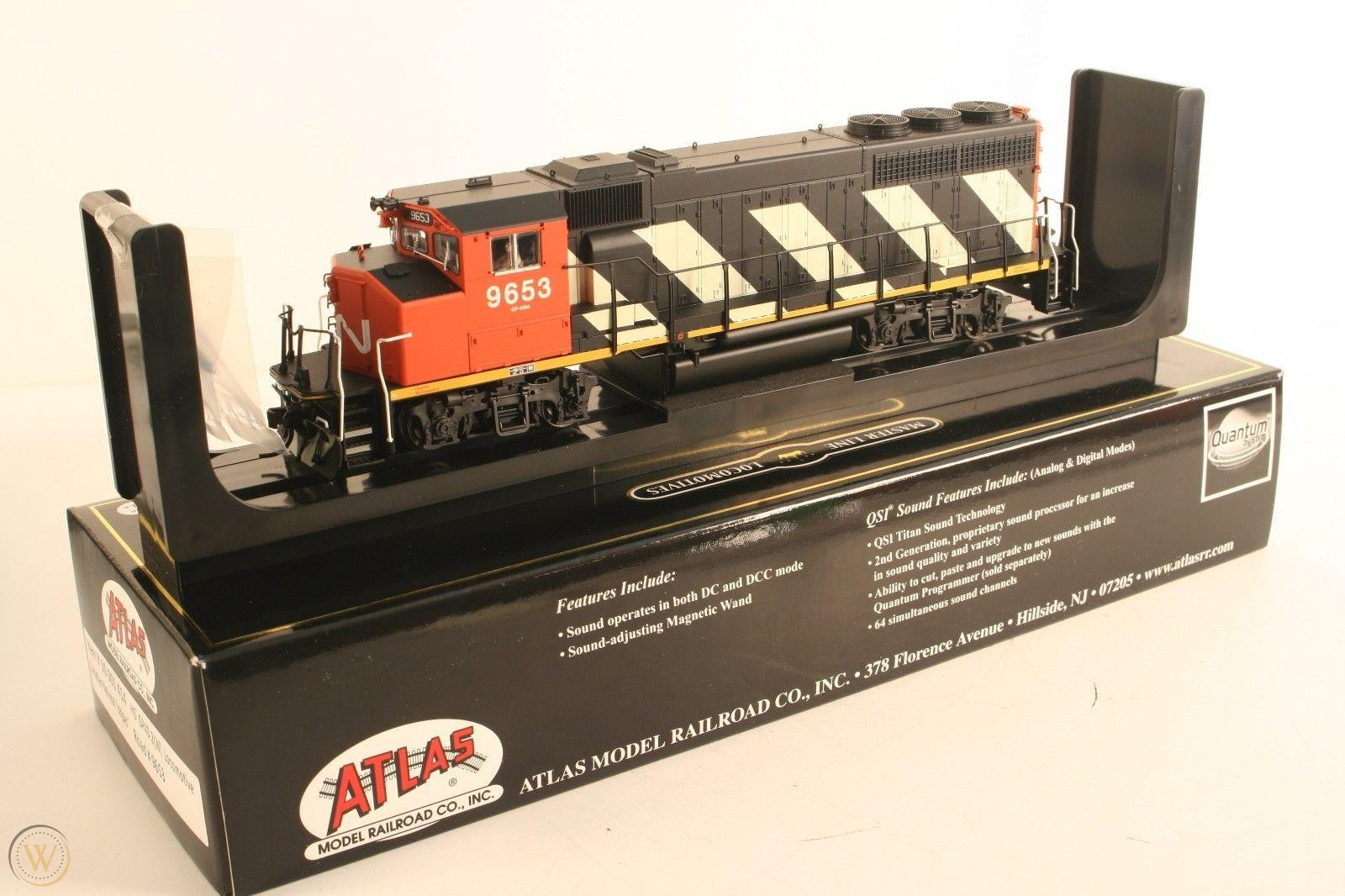 Ho Scale Atlas Locomotive-9653
