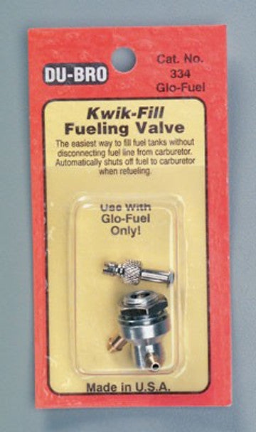 Du-Bro Kwik-Fill Fueling Valve (Glow) N0.334