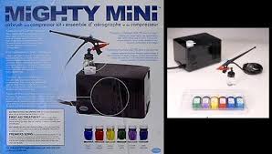 Mighty Mini Air Brush W/Compresser