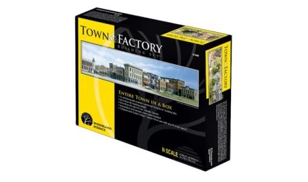 TOWN AND FACTORY BUILDING SET
