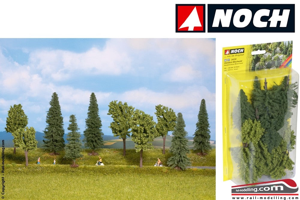 Noch  24220 Mixed Forest  Ho Scale