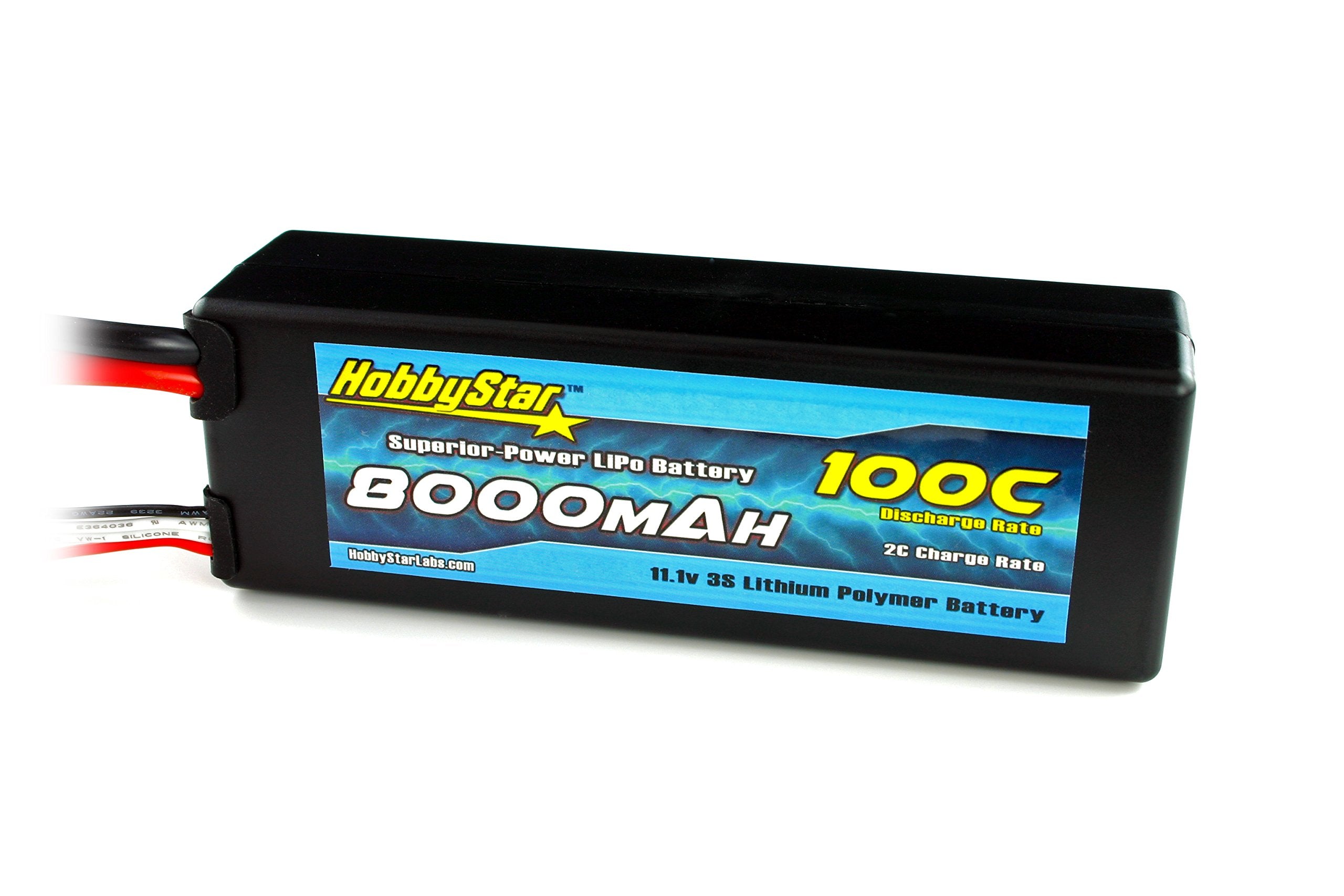 Hobbystar Lipo 11.1V 8000Mah 100C Battery Hardcase (Quality Preowned)