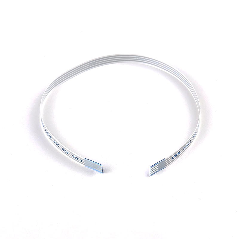 1mm Pitch 4 pin 200mm FPC A-Type Ribbon Flexible Flat Cable (Pack of 2)