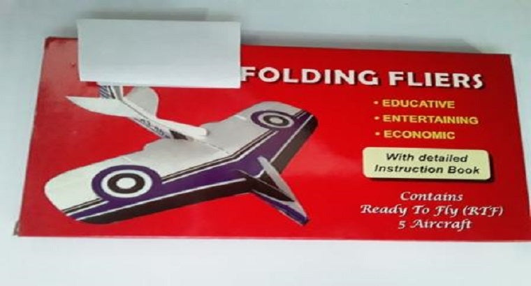 Folding Fliers(Set Of 5Paper Planes)