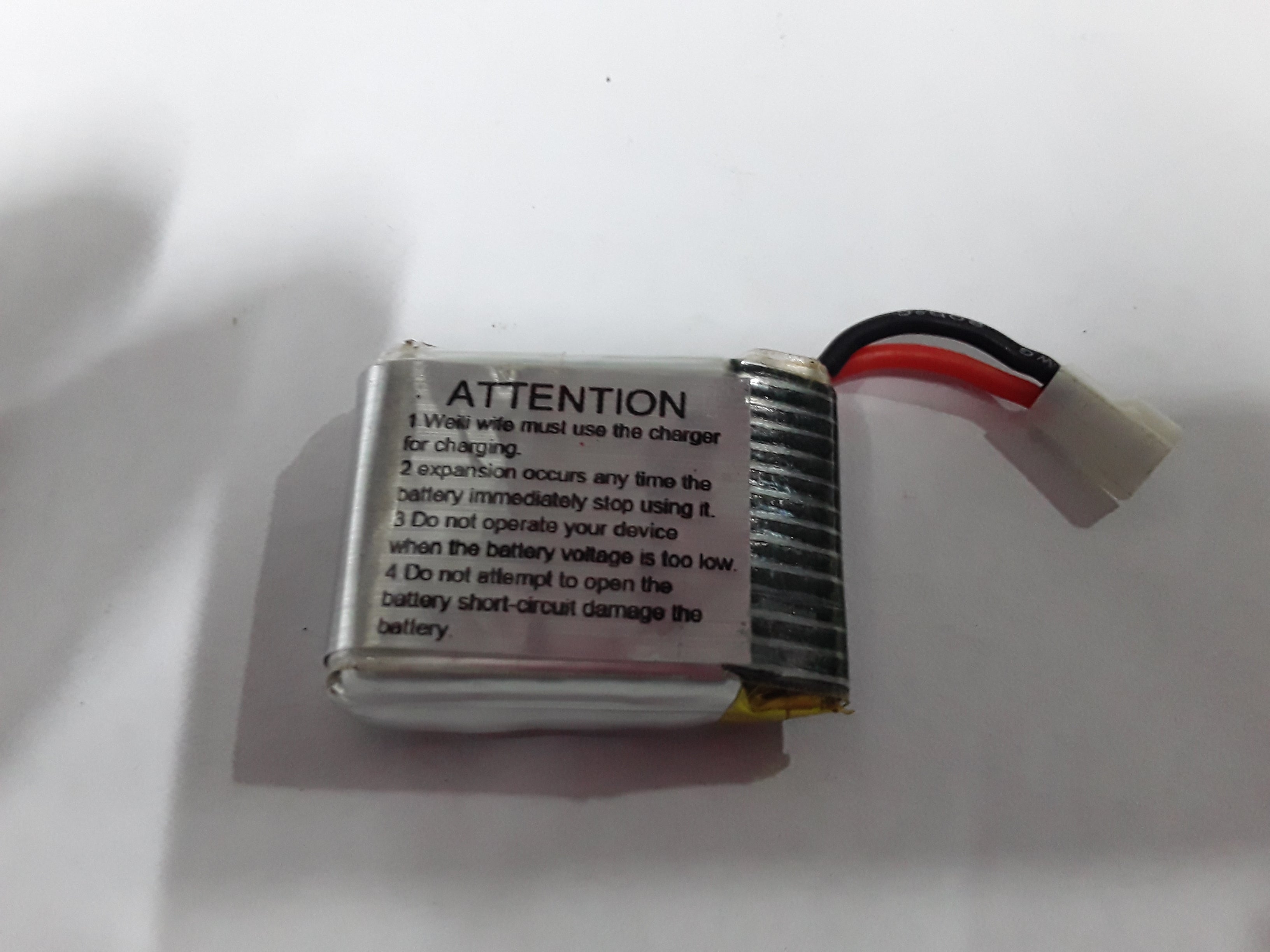 Wltoys 3.7V 500Mah 25C Battery (Quality Pre Owned)